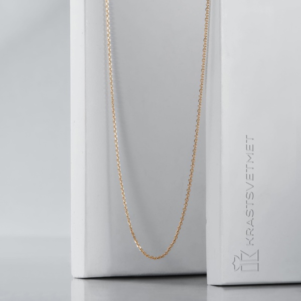 Цепь из желтого золота 585, плетение «Якорь»